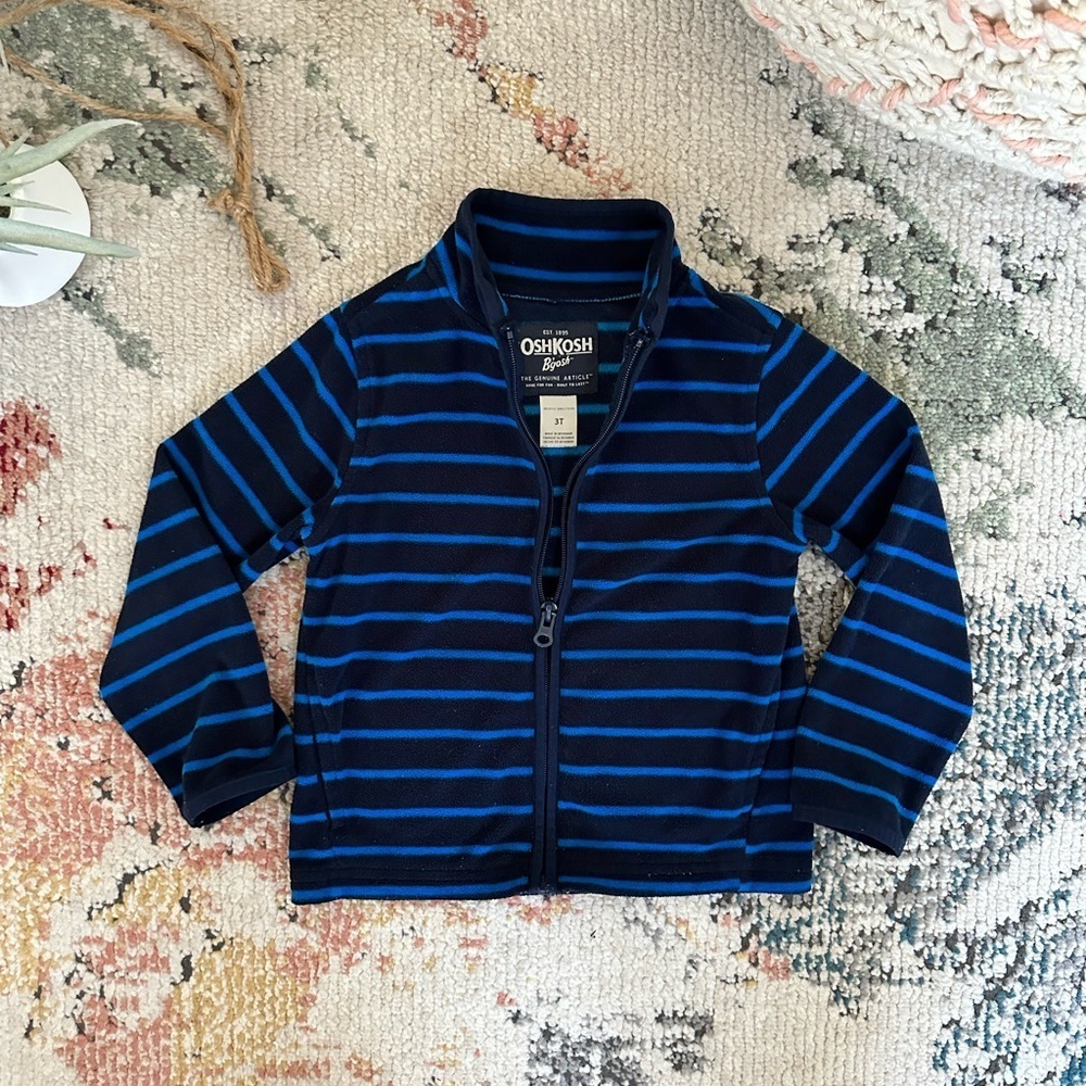 OshKosh B'gosh Blue Striped Jacket